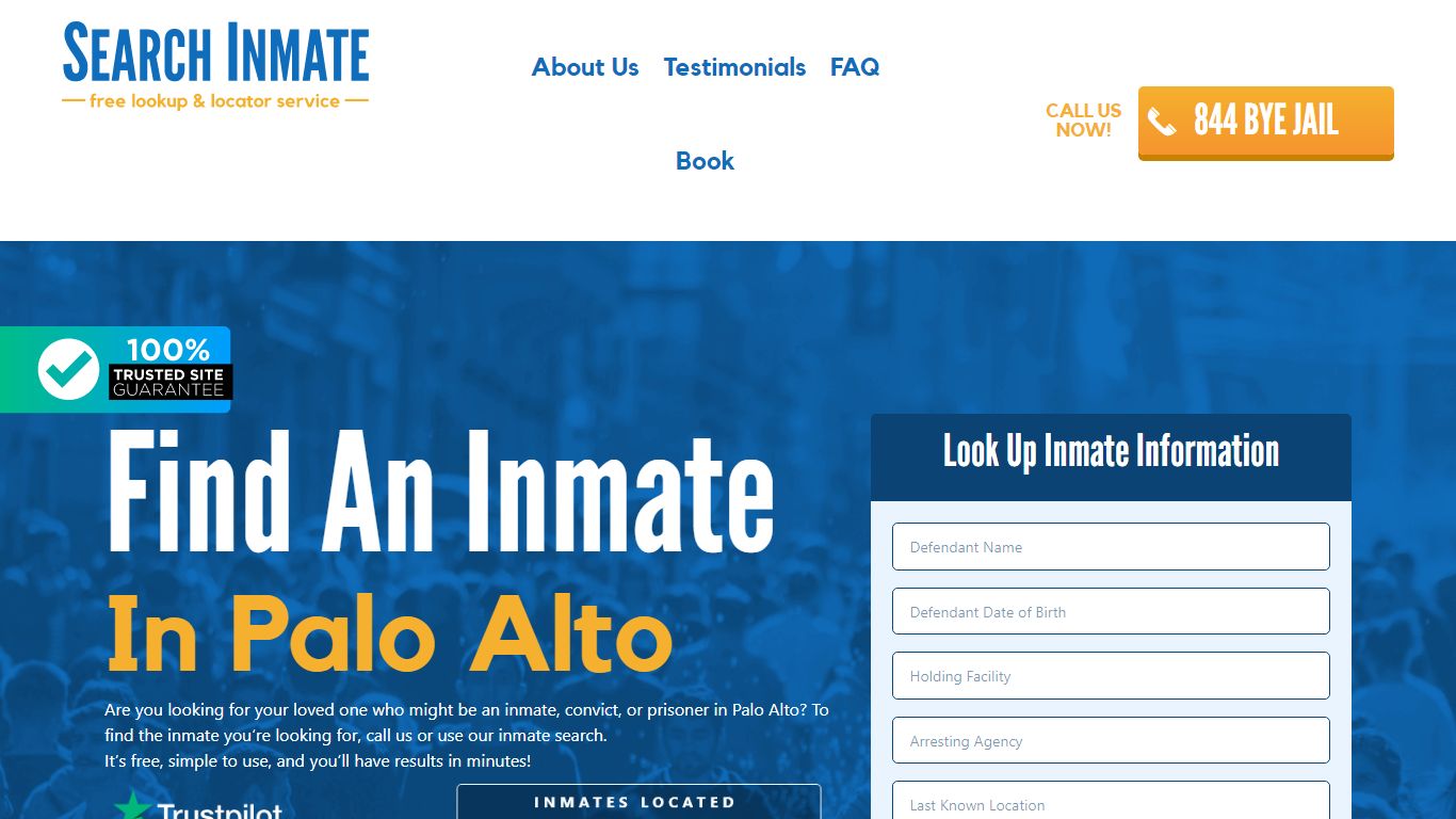 Find An Inmate in Palo Alto, California – SearchInmate.com