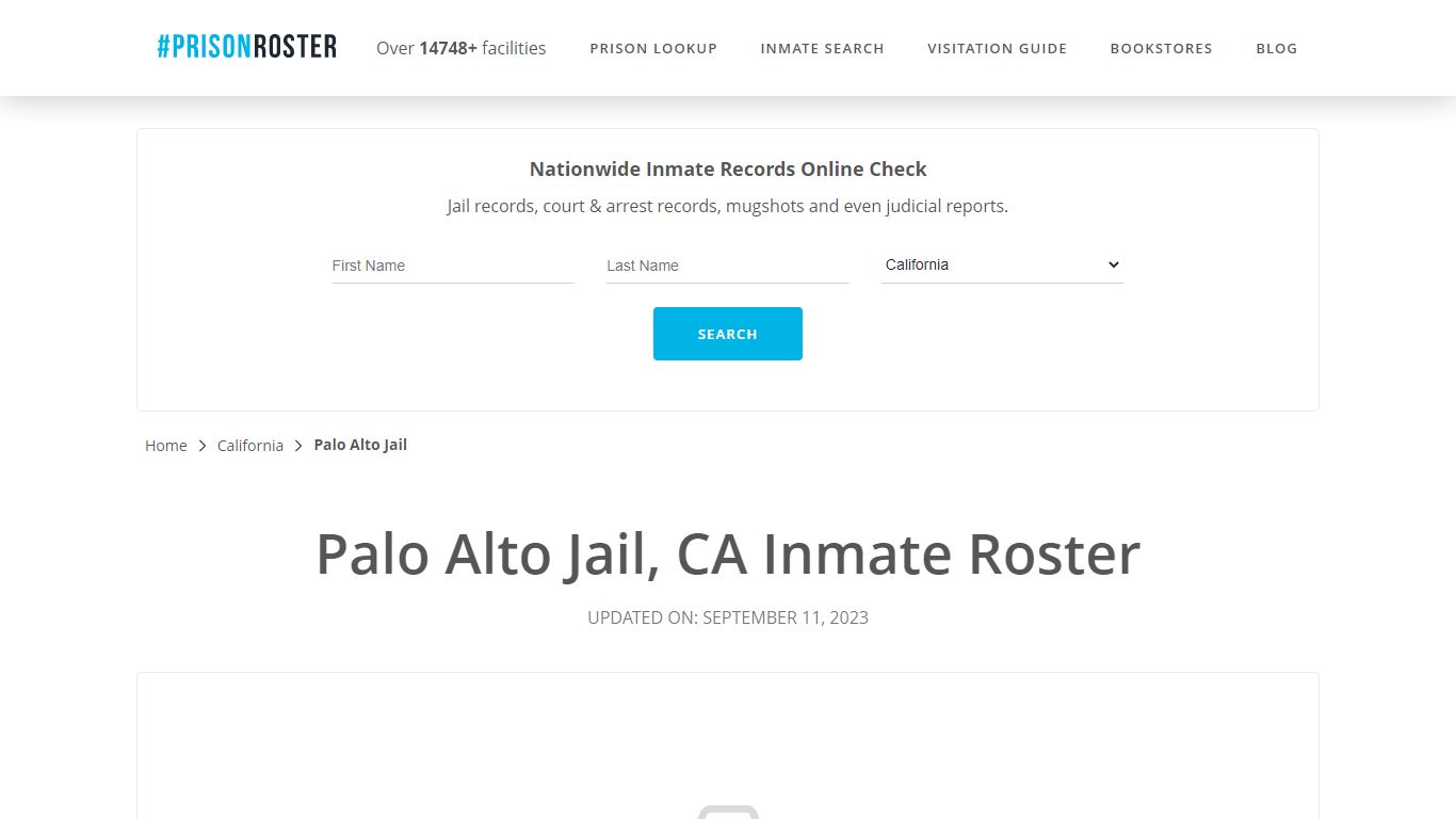 Palo Alto Jail, CA Inmate Roster - Prisonroster